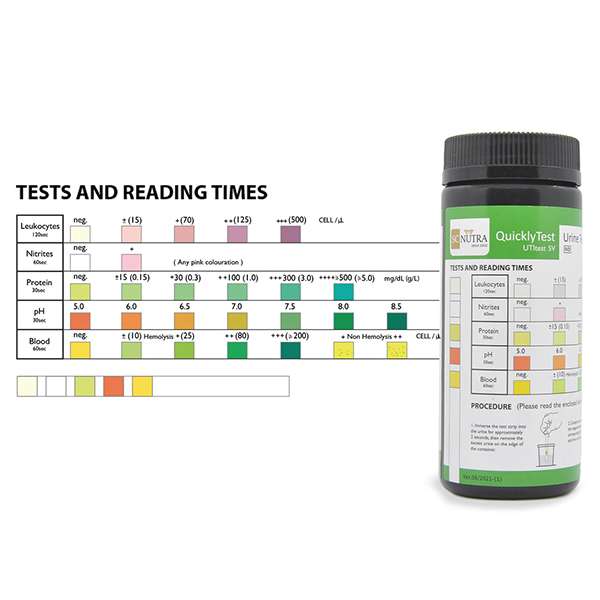 SC Nutra Urin-Teststreifen